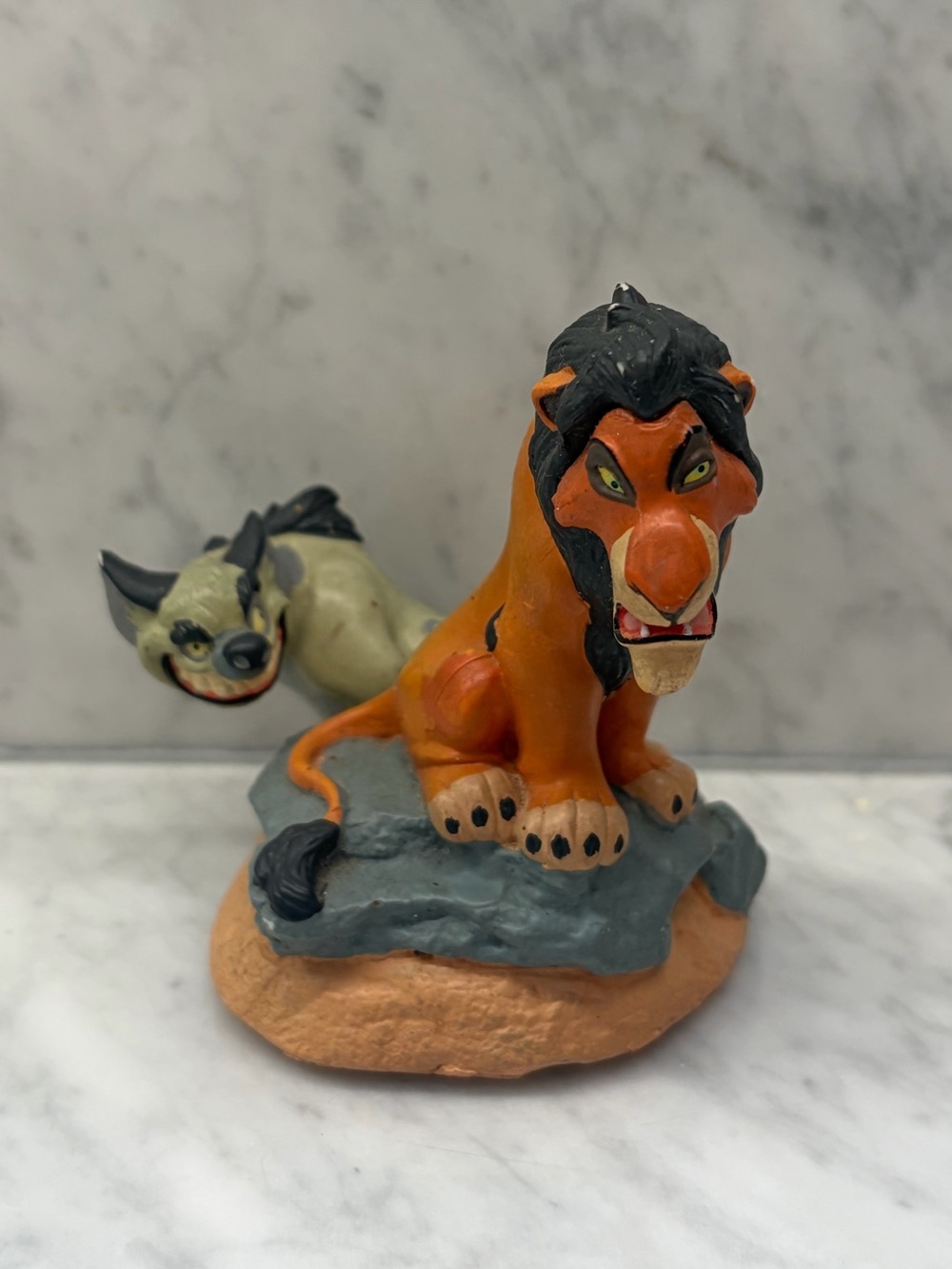 Vintage 90s Disney Store Lil’ Classics The Lion King Scar & Hyena Figurine